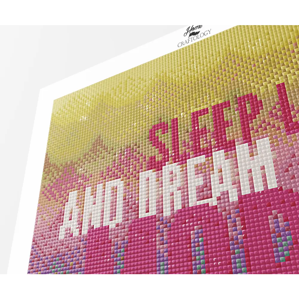 Sleep Less and Dream More - Premium Diamond Painting Kit - Diamond Painting Kit