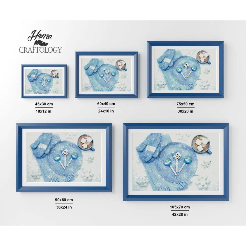 Snowflake - Diamond Painting Kit - Home Craftology