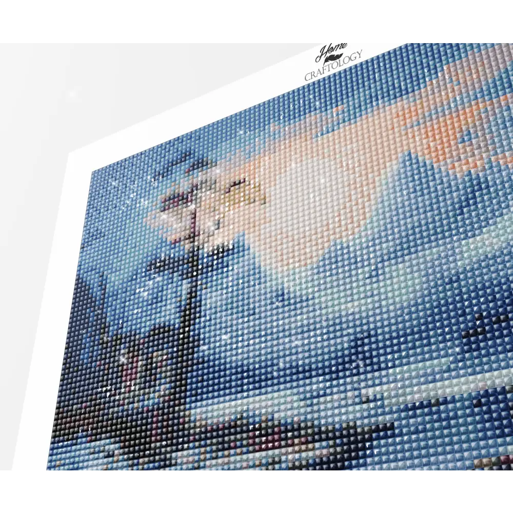 Snowy Mountains - Exclusive Premium Diamond Painting Kit - Diamond Painting Kit