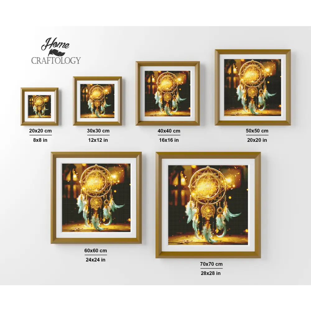 Sparkling Dreamcatcher - Exclusive Premium Diamond Painting Kit - Diamond Painting Kit