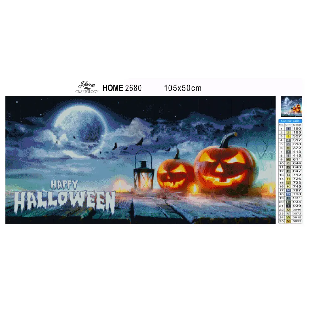 Spooky Halloween - Premium Diamond Painting Kit - Diamond Painting Kit