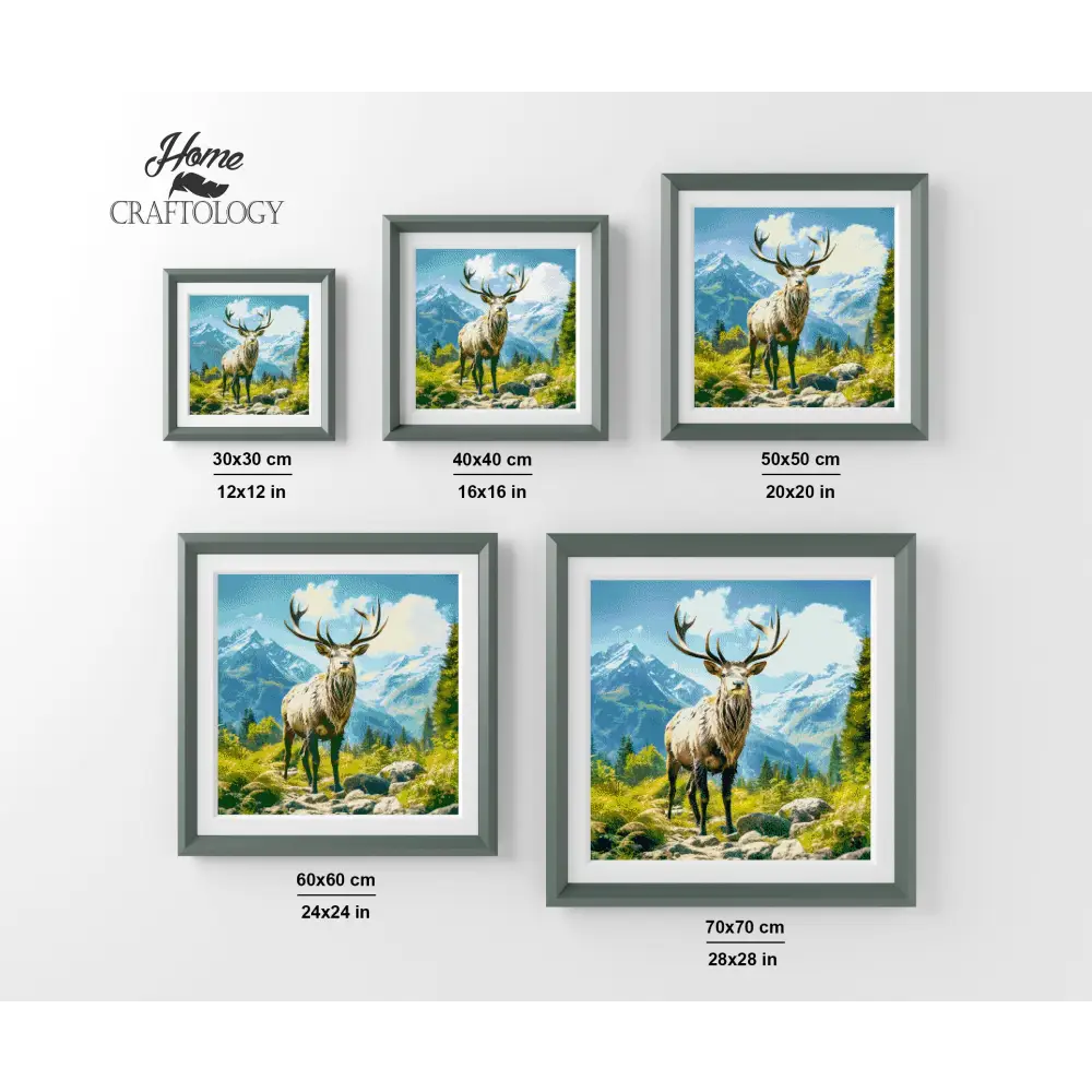 Stag - Exclusive Premium Diamond Painting Kit - Diamond Painting Kit