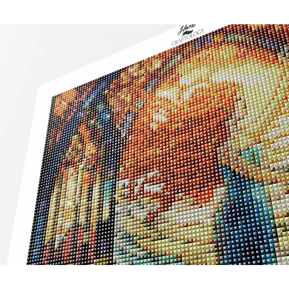 Stained Glass Mermaid - Exclusive Premium Diamond Painting Kit - Diamond Painting Kit