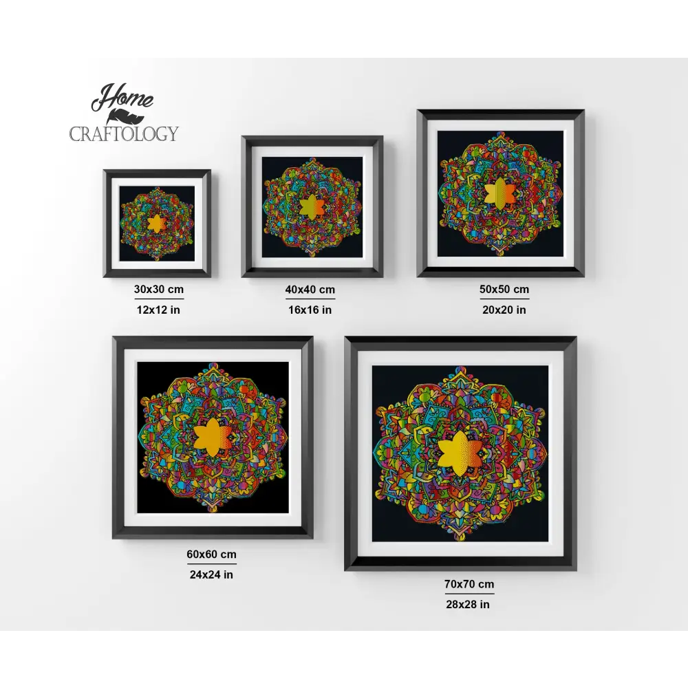 Star Mandala - Premium Diamond Painting Kit - Diamond Painting Kit