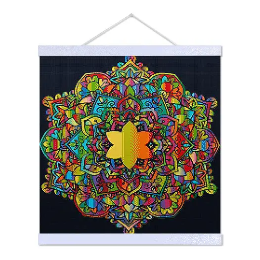 Star Mandala - Premium Diamond Painting Kit - Diamond Painting Kit