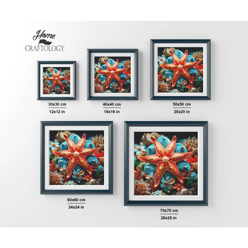 Starfish - Exclusive Premium Diamond Painting Kit - Diamond Painting Kit
