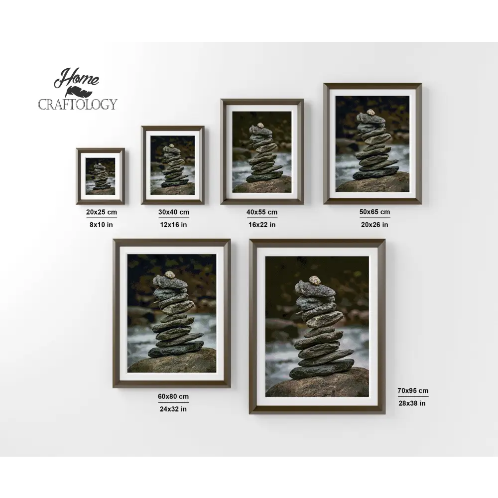 Stone Tower - Premium Diamond Painting Kit - Diamond Painting Kit