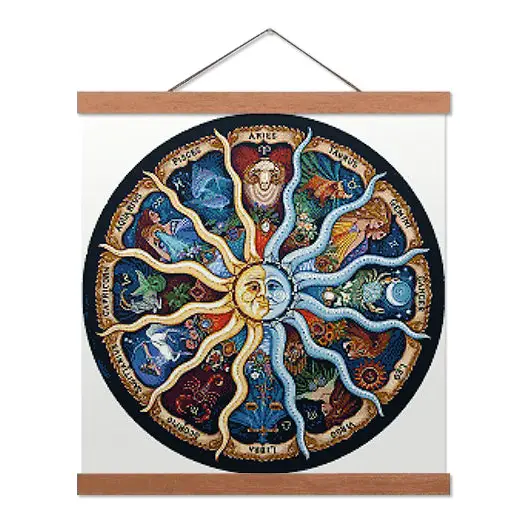 Sun and Moon - Premium Diamond Painting Kit - Diamond Painting Kit