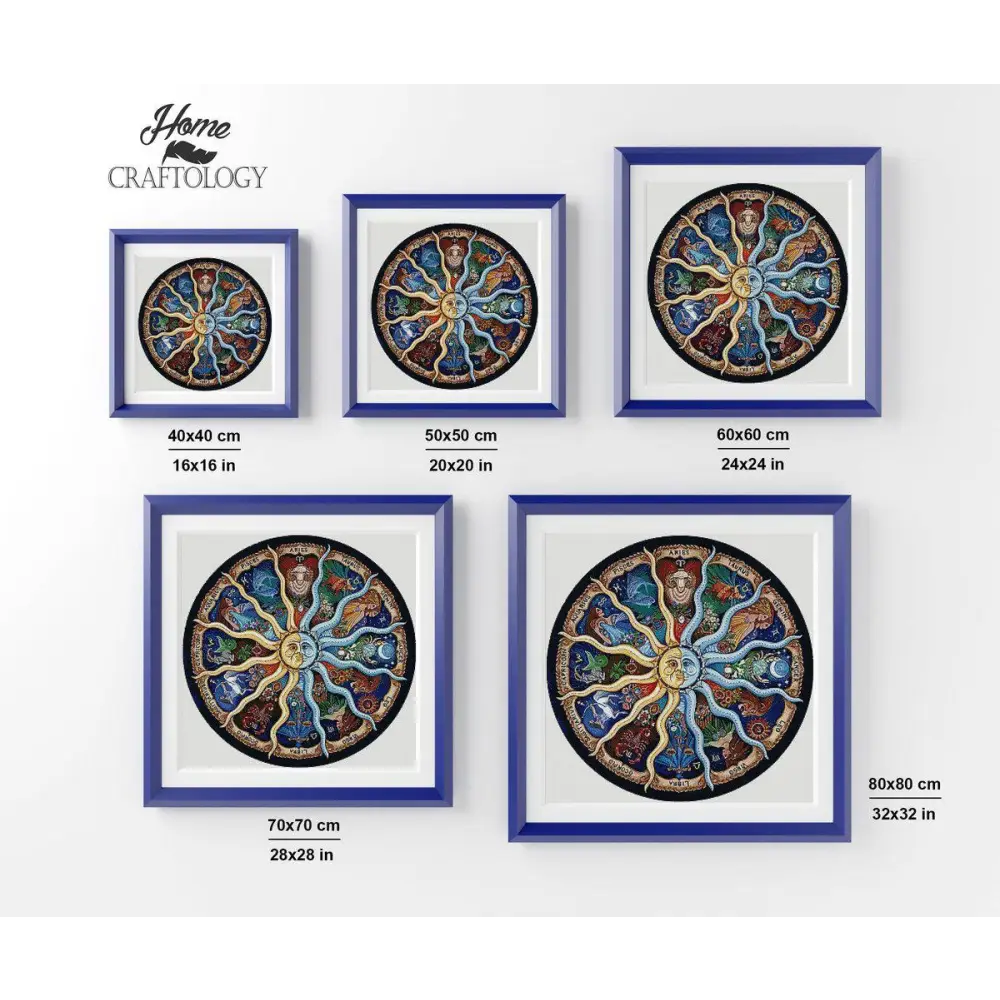 Sun and Moon - Premium Diamond Painting Kit - Diamond Painting Kit