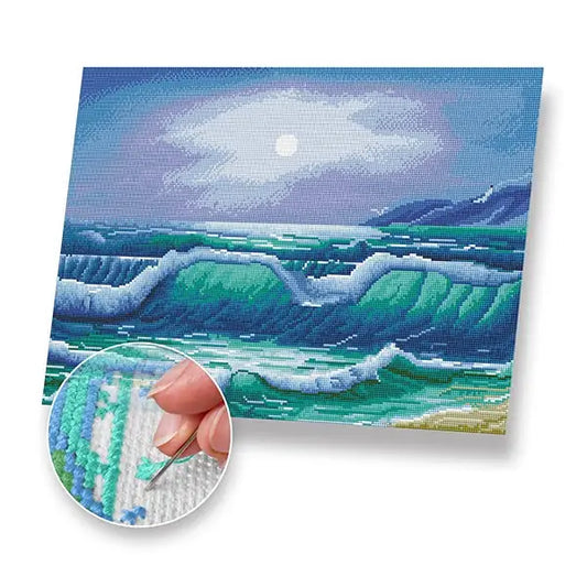 Sunlit Waves Kit - Cross Stitch - Cross Stitch Kit