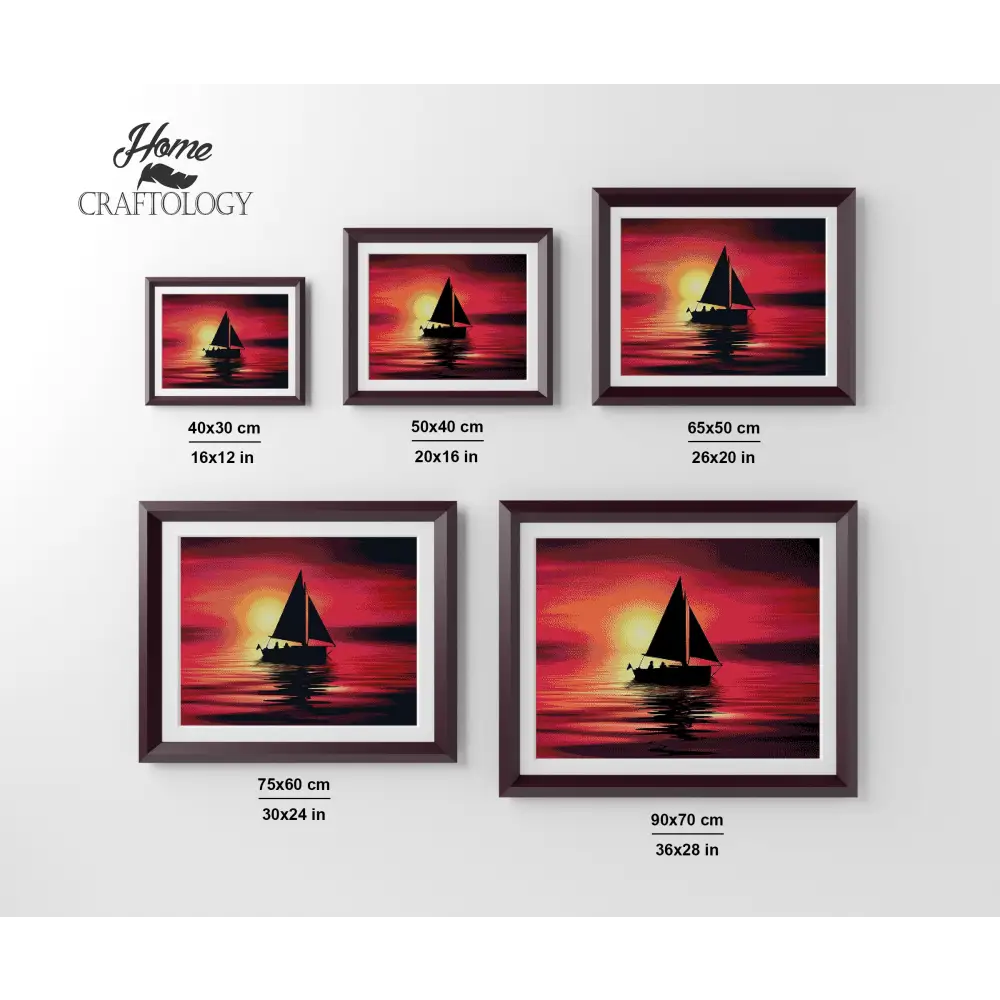 Sunset Watching - Premium Diamond Painting Kit - Diamond Painting Kit