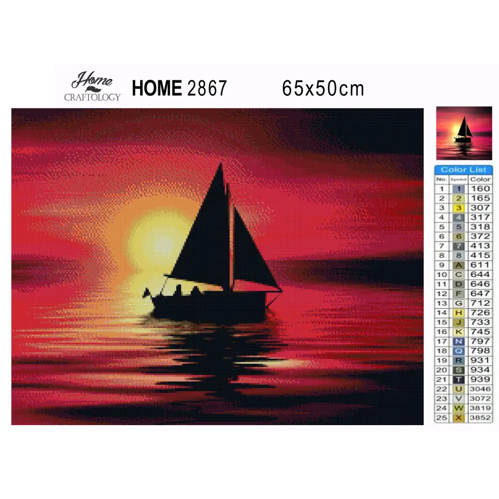 Sunset Watching - Premium Diamond Painting Kit - Diamond Painting Kit