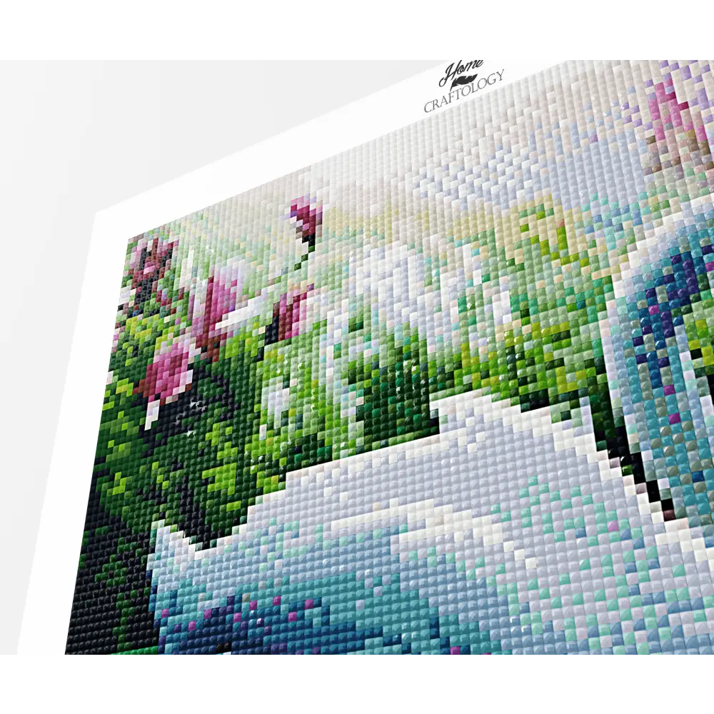 Swan Lovers - Premium Diamond Painting Kit - Diamond Painting Kit