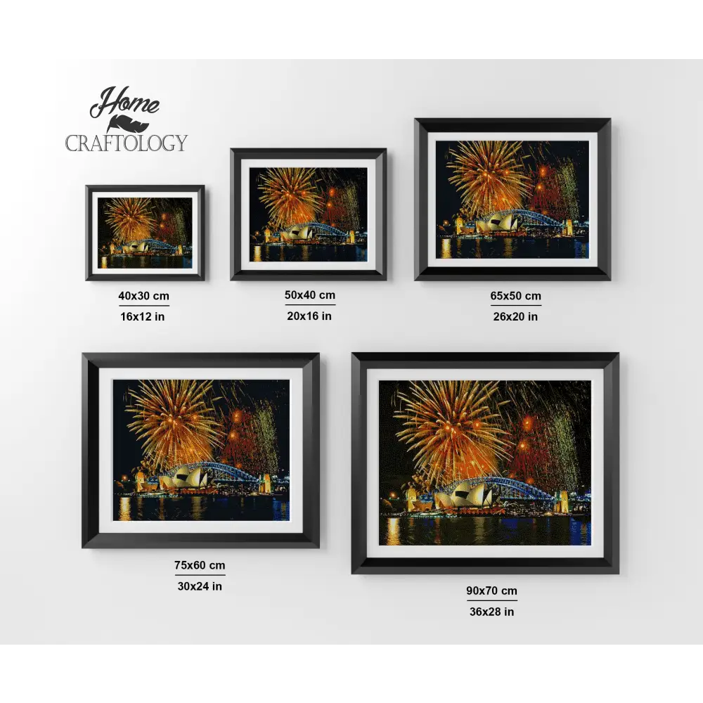 Sydney Opera House - Premium Diamond Painting Kit - Diamond Painting Kit