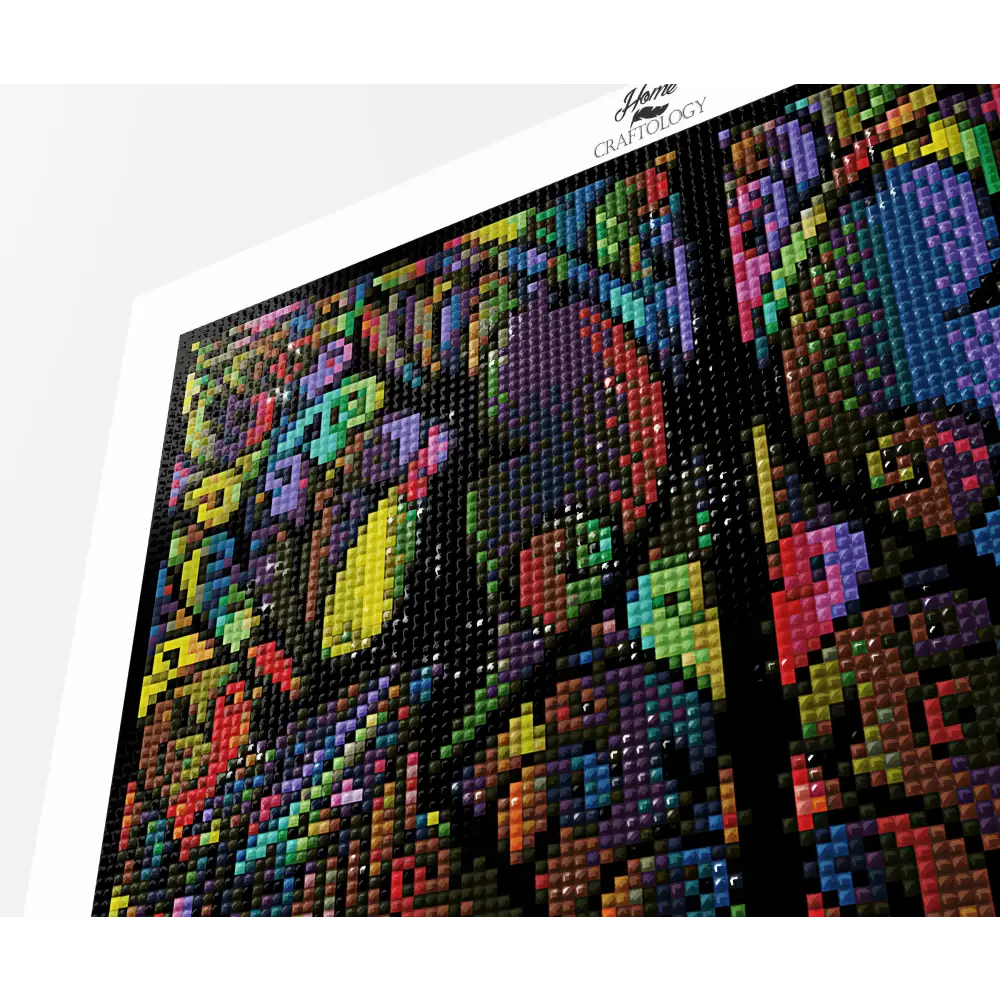Symmetrical Peacocks - Premium Diamond Painting Kit - Diamond Painting Kit