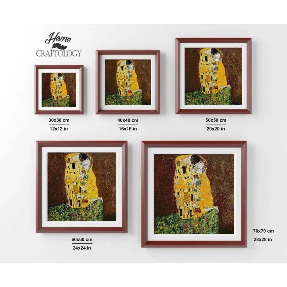 The Kiss - Premium Diamond Painting Kit - Diamond Painting Kit
