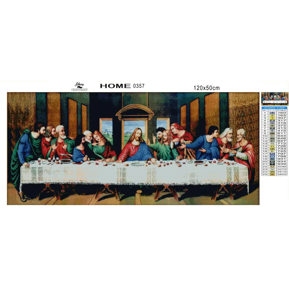 The Last Supper - Premium Diamond Painting Kit - Diamond Painting Kit