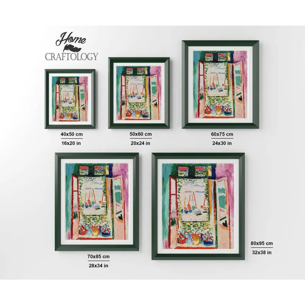 The Open Window - Premium Diamond Painting Kit - Diamond Painting Kit