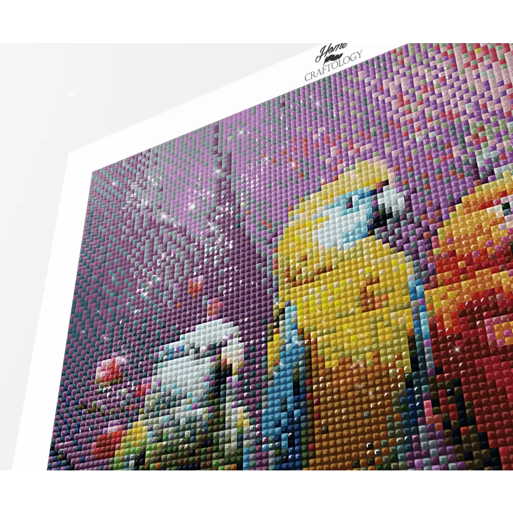 The Parrots - Premium Diamond Painting Kit - Diamond Painting Kit