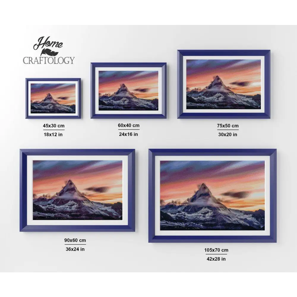 The Peak - Premium Diamond Painting Kit - Diamond Painting Kit