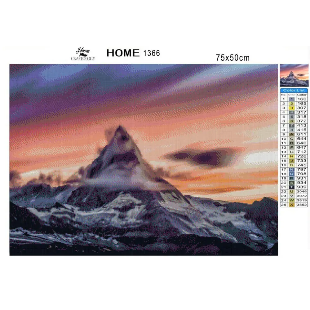 The Peak - Premium Diamond Painting Kit - Diamond Painting Kit