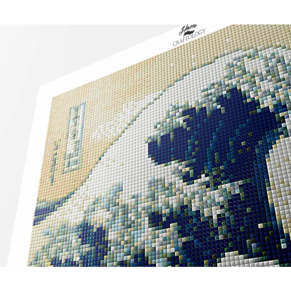 The Underwave off Kanagawa - Premium Diamond Painting Kit - Diamond Painting Kit