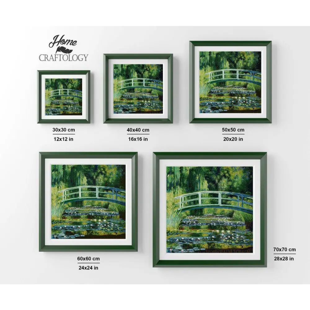 The Water Lily Pond - Premium Diamond Painting Kit - Diamond Painting Kit
