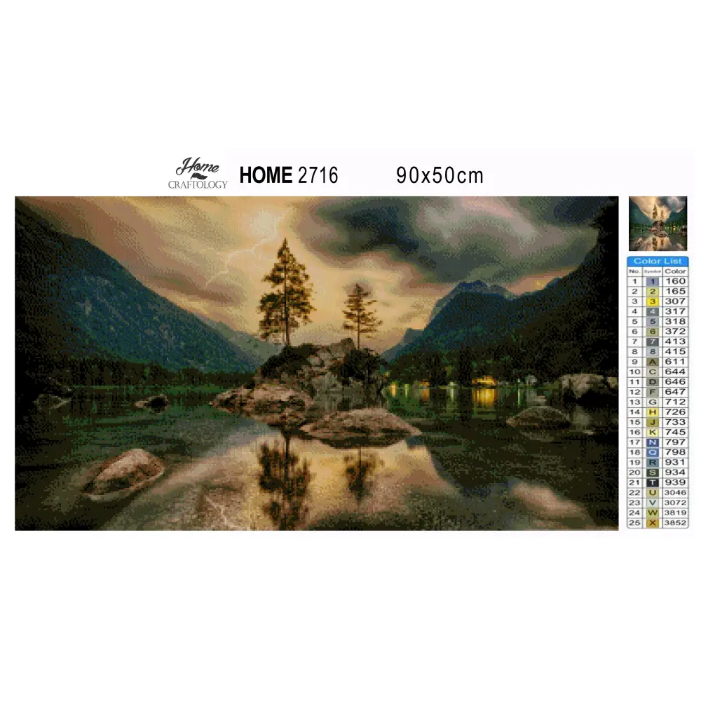 Thunderstorm - Premium Diamond Painting Kit - Diamond Painting Kit