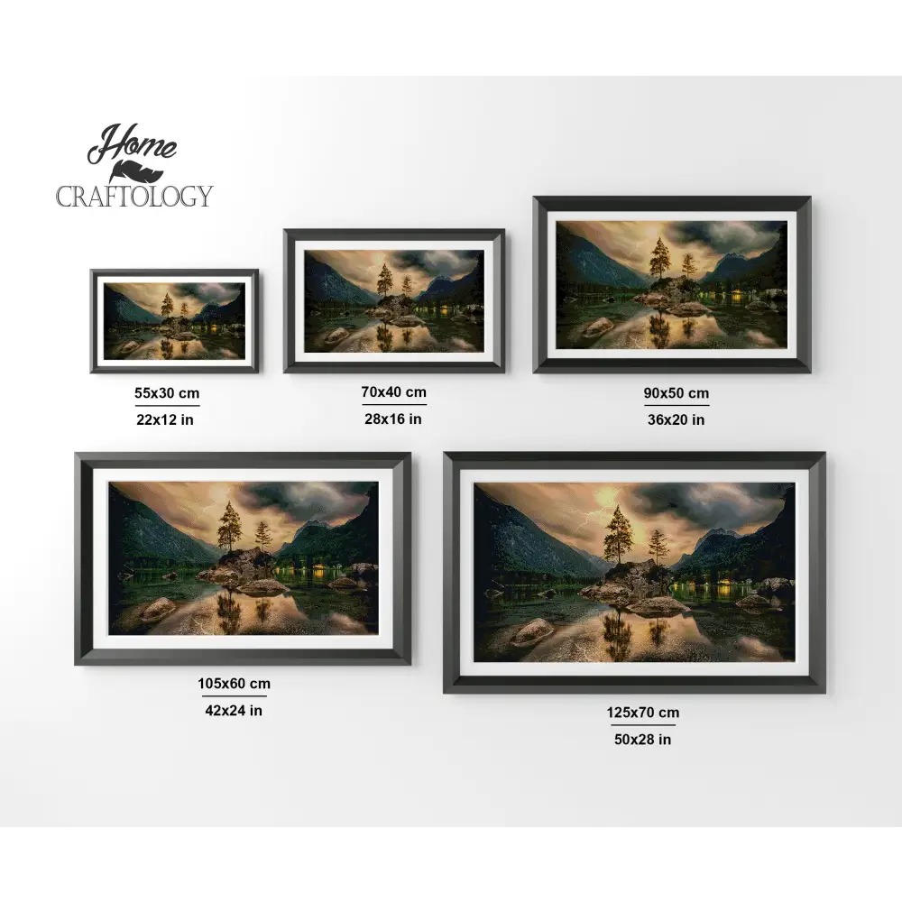 Thunderstorm - Premium Diamond Painting Kit - Diamond Painting Kit