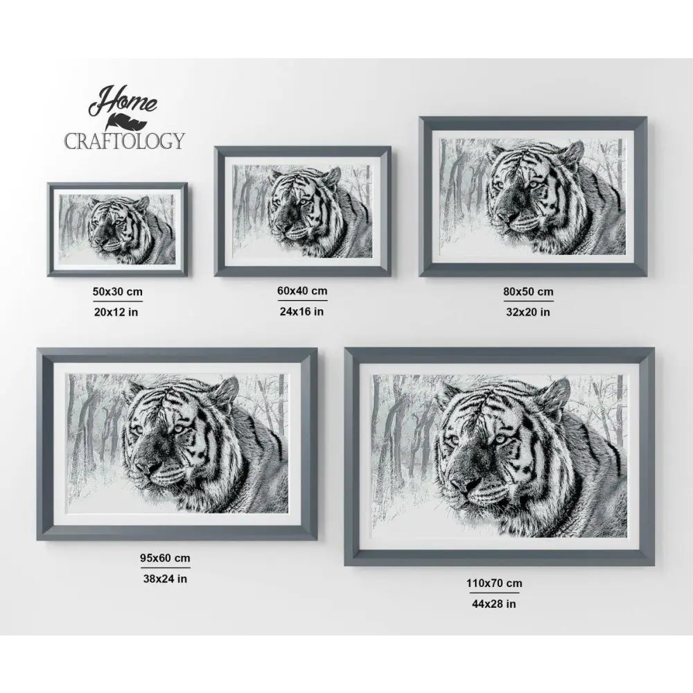 Tiger - Premium Diamond Painting Kit - Diamond Painting Kit
