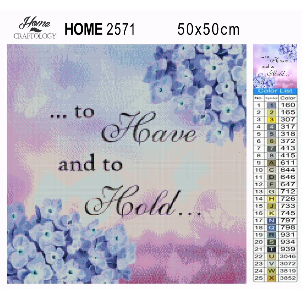 To Have and To Hold - Premium Diamond Painting Kit - Diamond Painting Kit