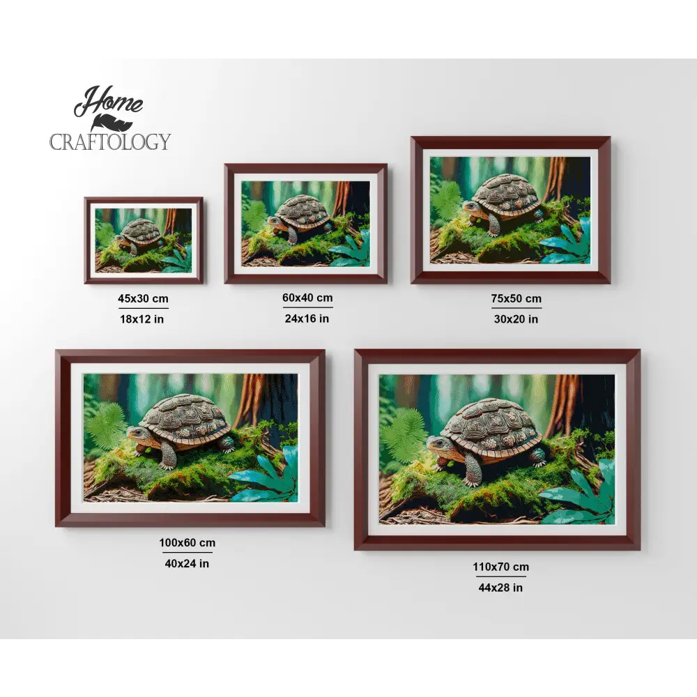 Tortoise - Premium Diamond Painting Kit - Diamond Painting Kit