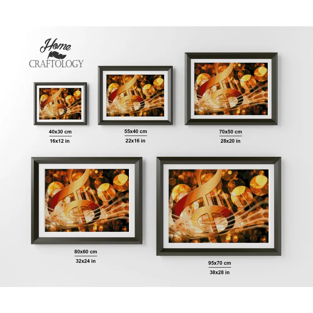 Treble Clef - Premium Diamond Painting Kit - Diamond Painting Kit