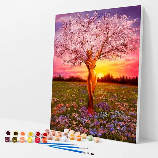 Tree of Life Kit - Paint By Numbers - 30x40cm / 12x16’’ / No Frame - Paint By Numbers