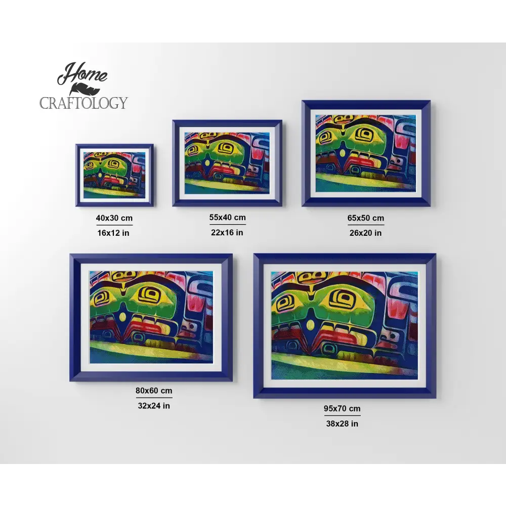 Tribal Artwork - Premium Diamond Painting Kit - Diamond Painting Kit