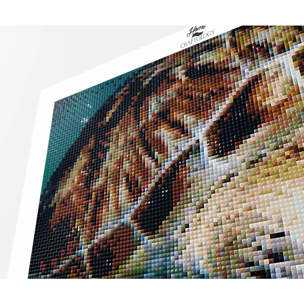 Turtle with Fishes - Premium Diamond Painting Kit - Diamond Painting Kit