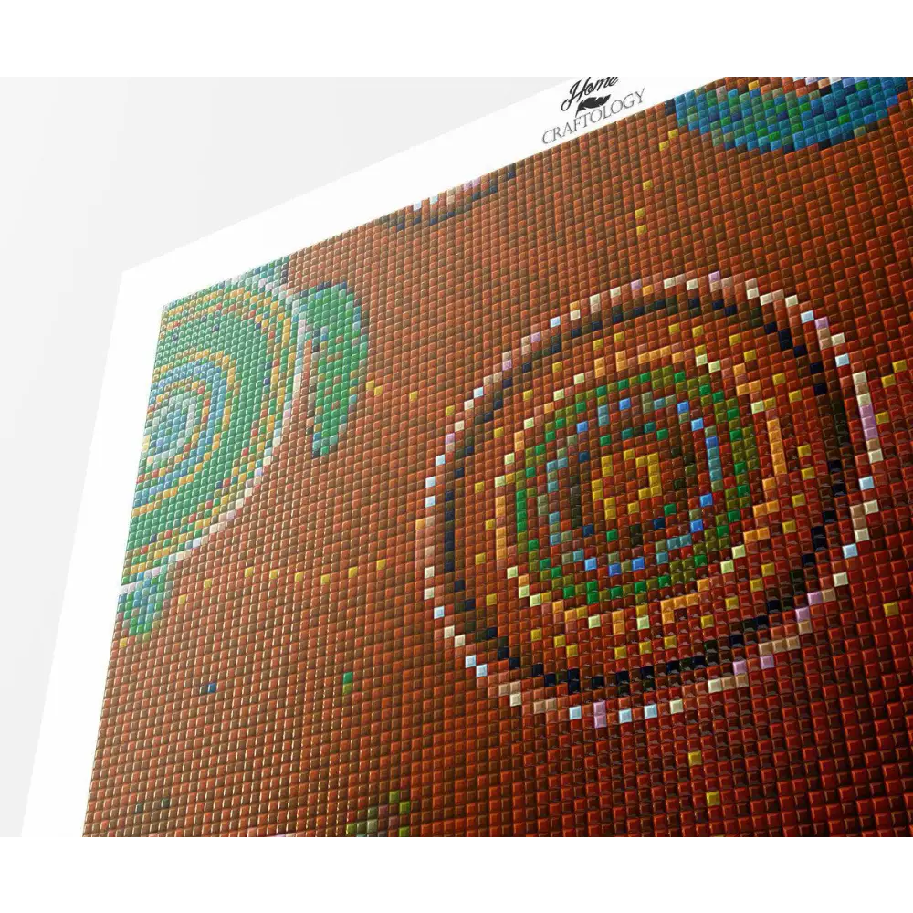 Turtles and Circles - Premium Diamond Painting Kit - Diamond Painting Kit