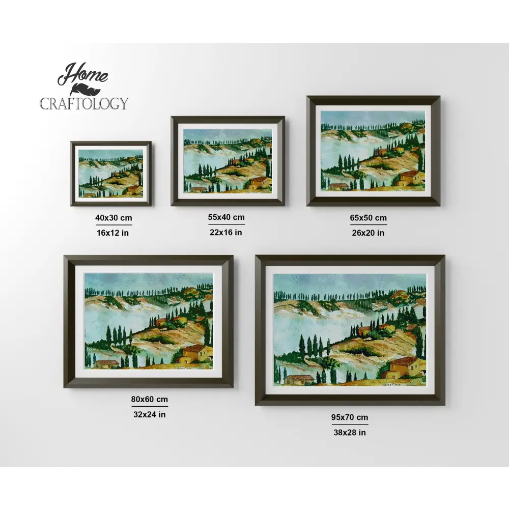 Tuscany Landscape - Premium Diamond Painting Kit - Diamond Painting Kit