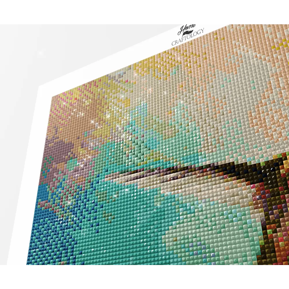 Two Hummingbirds - Premium Diamond Painting Kit - Diamond Painting Kit