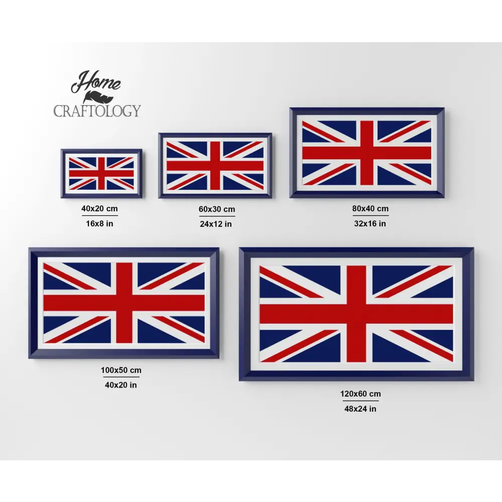 UK Flag - Premium Diamond Painting Kit - Diamond Painting Kit