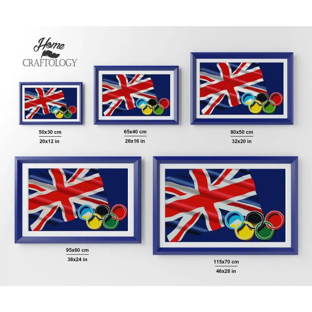 UK Olympics - Premium Diamond Painting Kit - Diamond Painting Kit