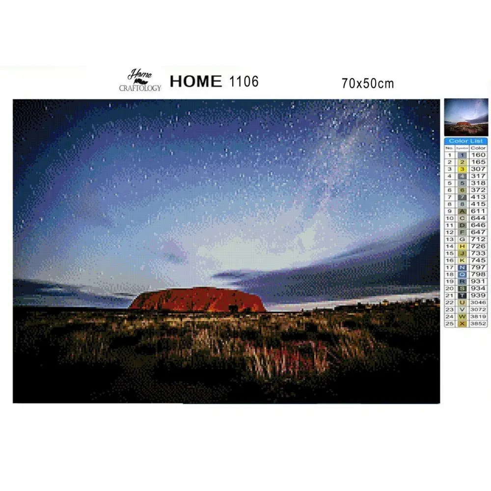 Uluru Australia - Diamond Painting Kit - Home Craftology