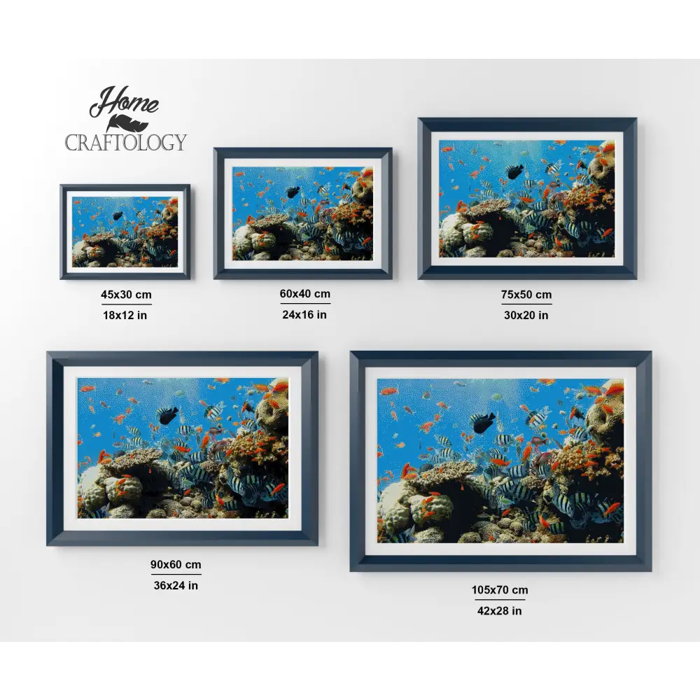 Underwater Traffic - Premium Diamond Painting Kit - Diamond Painting Kit