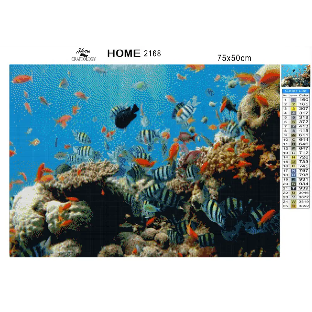 Underwater Traffic - Premium Diamond Painting Kit - Diamond Painting Kit