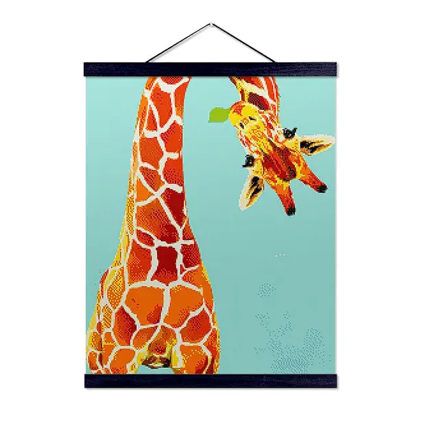 Upside Down Giraffe - Exclusive Premium Diamond Painting Kit - Diamond Painting Kit