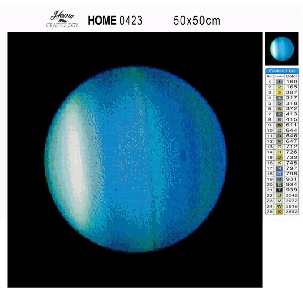 Uranus - Premium Diamond Painting Kit - Diamond Painting Kit