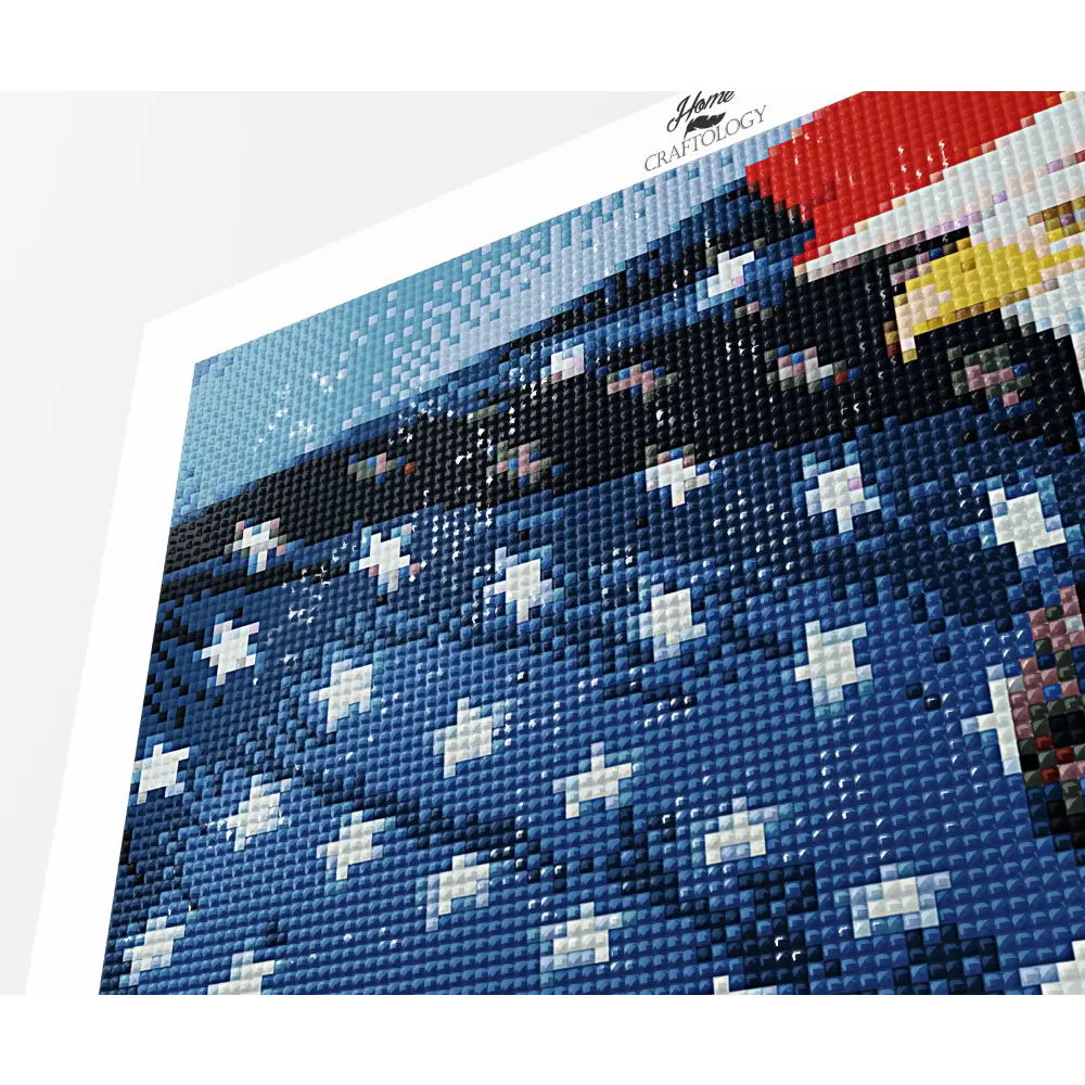 USA Flag with Bald Eagle - Premium Diamond Painting Kit - Diamond Painting Kit
