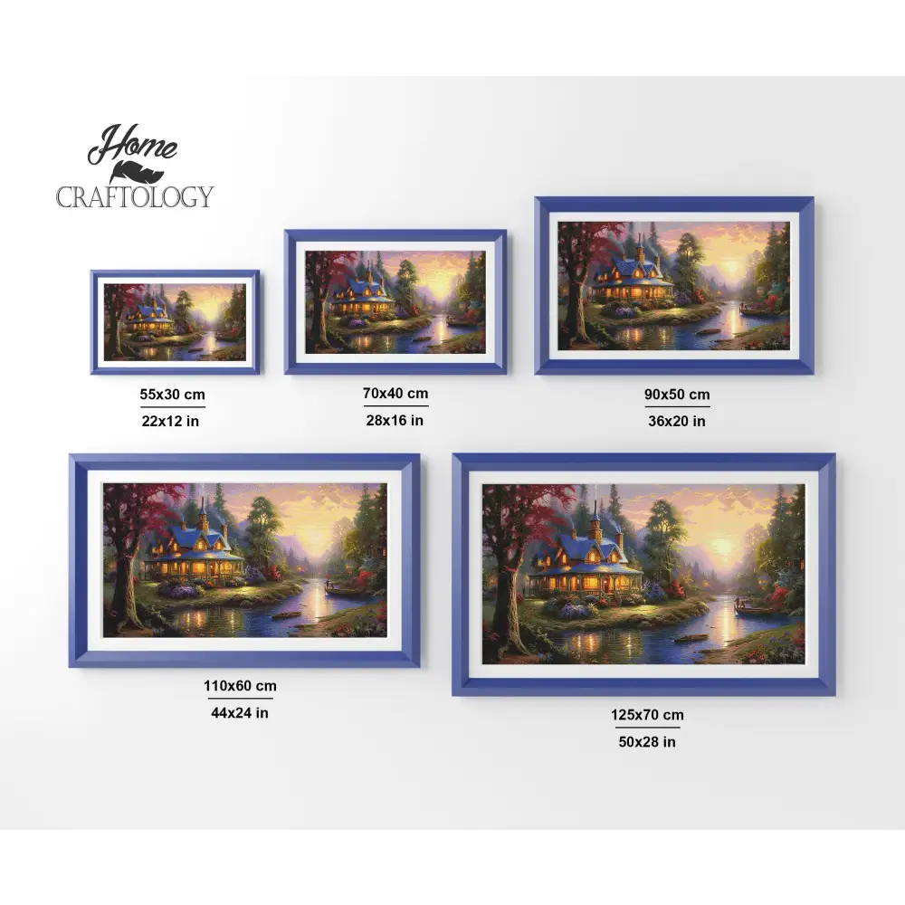 Vacation Home - Exclusive Premium Diamond Painting Kit - Diamond Painting Kit