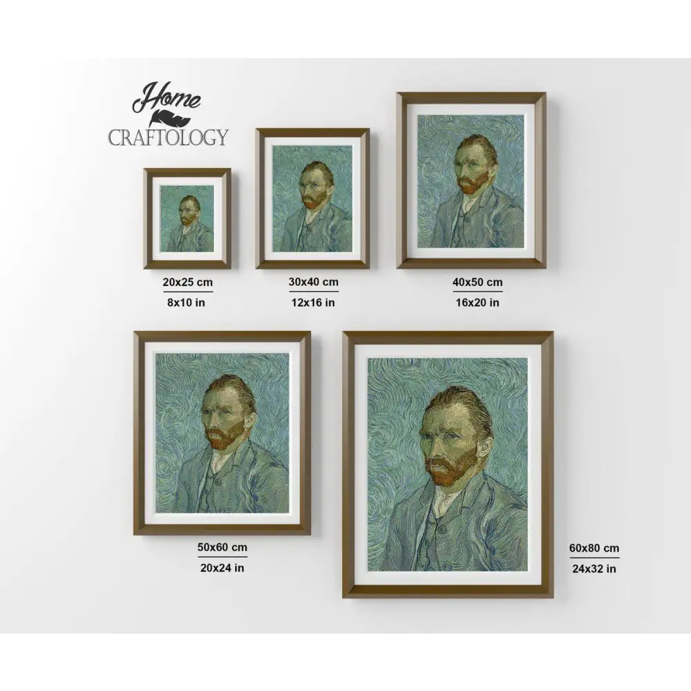 Van Gogh Self-Portrait - Premium Diamond Painting Kit - Diamond Painting Kit