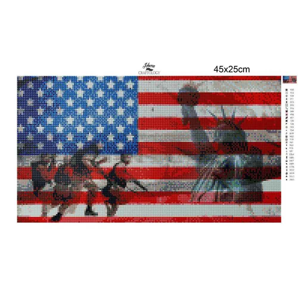 Veteran Tribute - Diamond Painting Kit - Home Craftology
